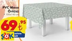 PVC MASA ÖRTÜSÜ